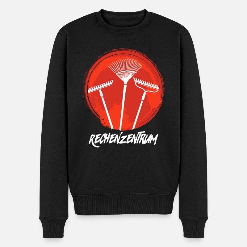 Rechenzentrum Programmierer Coder Informatiker - Männer Premium Bio Pullover - Schwarz