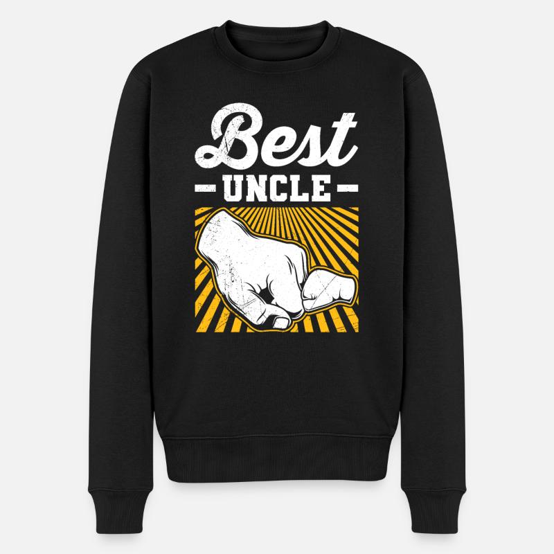 Meilleur oncle - Pull Premium bio Homme - noir