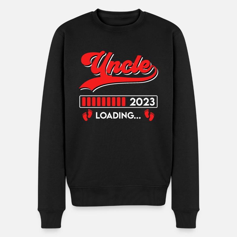 Uncle 2023 loading Uncle - Men's Premium Organic Jumper - black