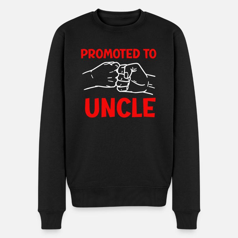 Promu oncle 2023 Oncle Disant - Pull Premium bio Homme - noir