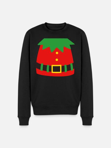 Elven Costume Elf - Men's Premium Organic Jumper - black