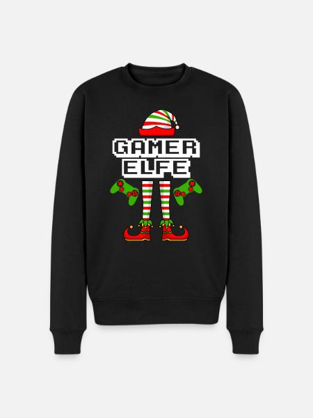 Gamer Elfe Gaming - Men's Premium Organic Jumper - black