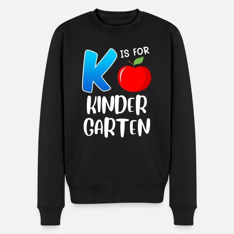 Kinder K signifie maternelle - Pull Premium bio Homme - noir