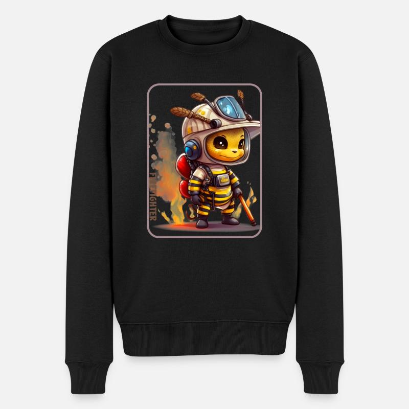 Pompier d’abeilles - Pull Premium bio Homme - noir