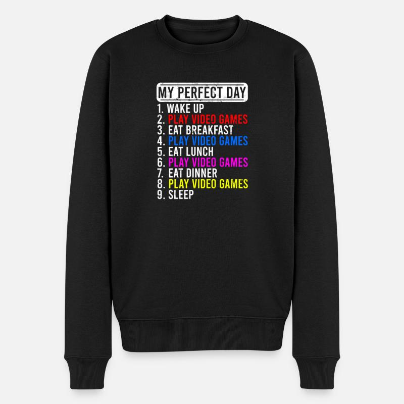 ALTER, HAST DU DAS LETZTE EINHORN GEGESSEN? NEIN! - - Männer Premium Bio Pullover - Schwarz