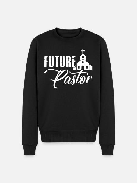 Pastor Future Pastor - Men's Premium Organic Jumper - black