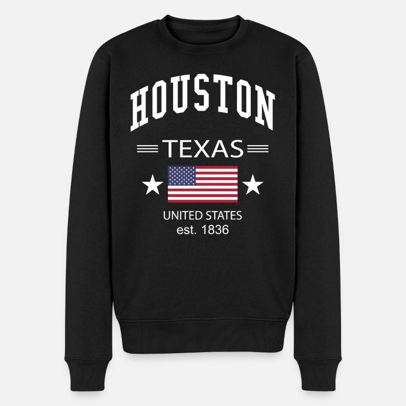 Houston - Pull Premium bio Homme - noir