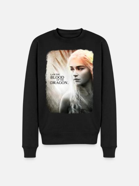 Game Of Thrones Daenerys Targaryen Citation - Pull Premium bio Homme - noir