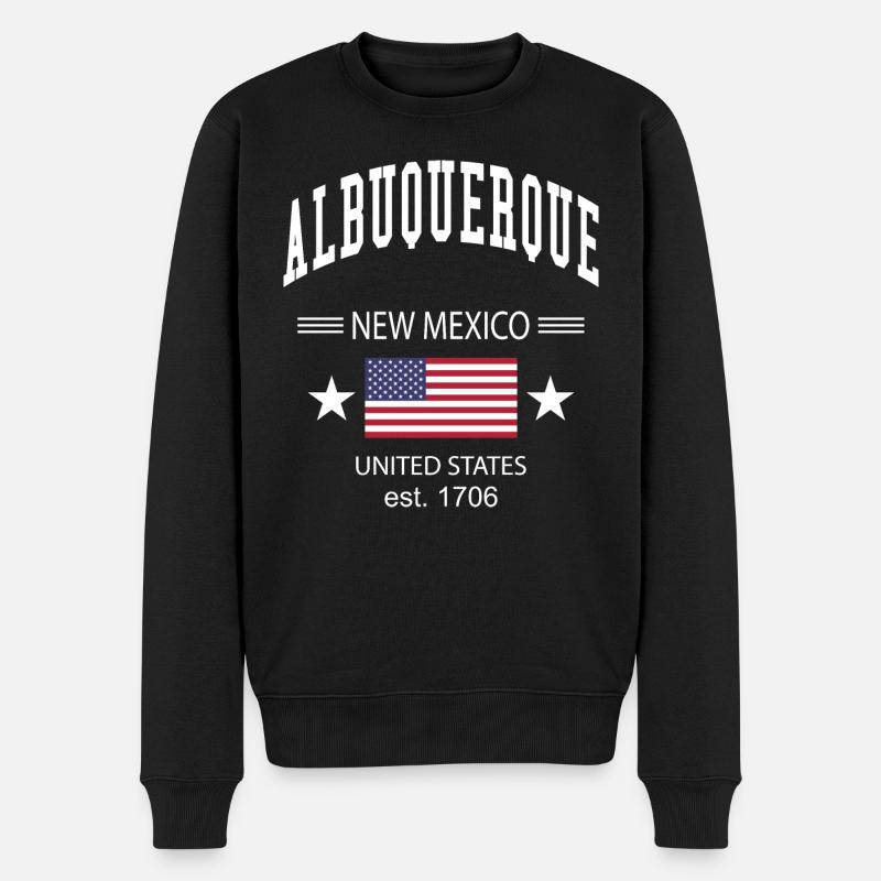 Albuquerque - Pull Premium bio Homme - noir