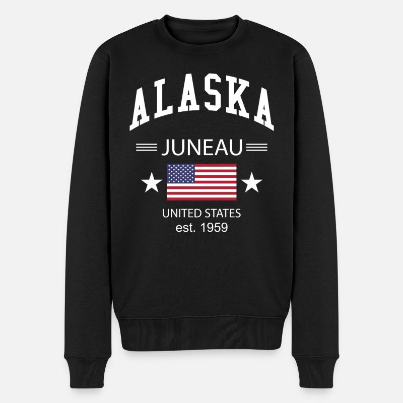Alaska - Pull Premium bio Homme - noir