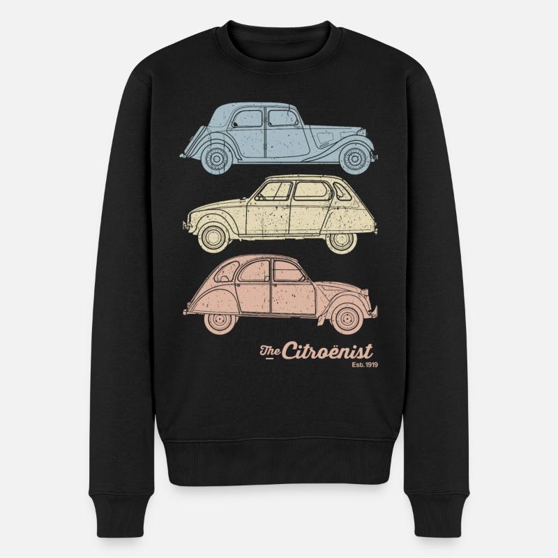 Citroën 2CV The Citroenist - Pull Premium bio Homme - noir