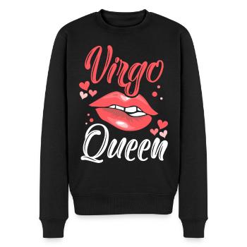 Star sign - Men's Premium Organic Jumper - black - Front - Nico (187cm)