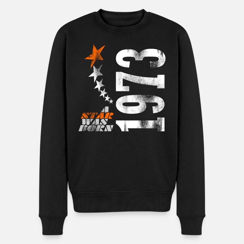 50e anniversaire - Pull Premium bio Homme - noir