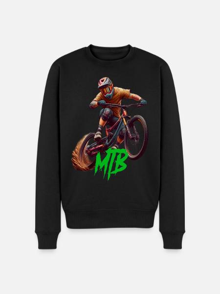 Vélo VTT - Pull Premium bio Homme - noir