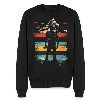 Photographie Nature Photographie Appareil photo reflex - Pull Premium bio Homme - noir - Devant - Nico (187cm)