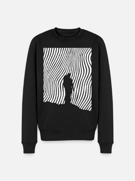 Hikers - (2) - Men's Premium Organic Jumper - black