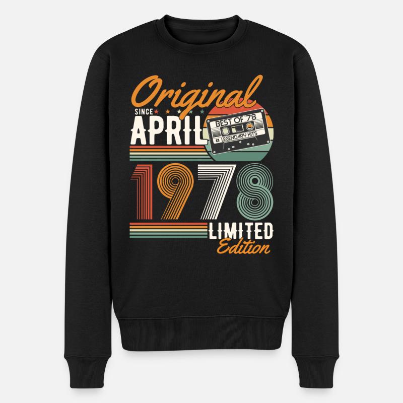 Original depuis avril 1978 - Pull Premium bio Homme - noir