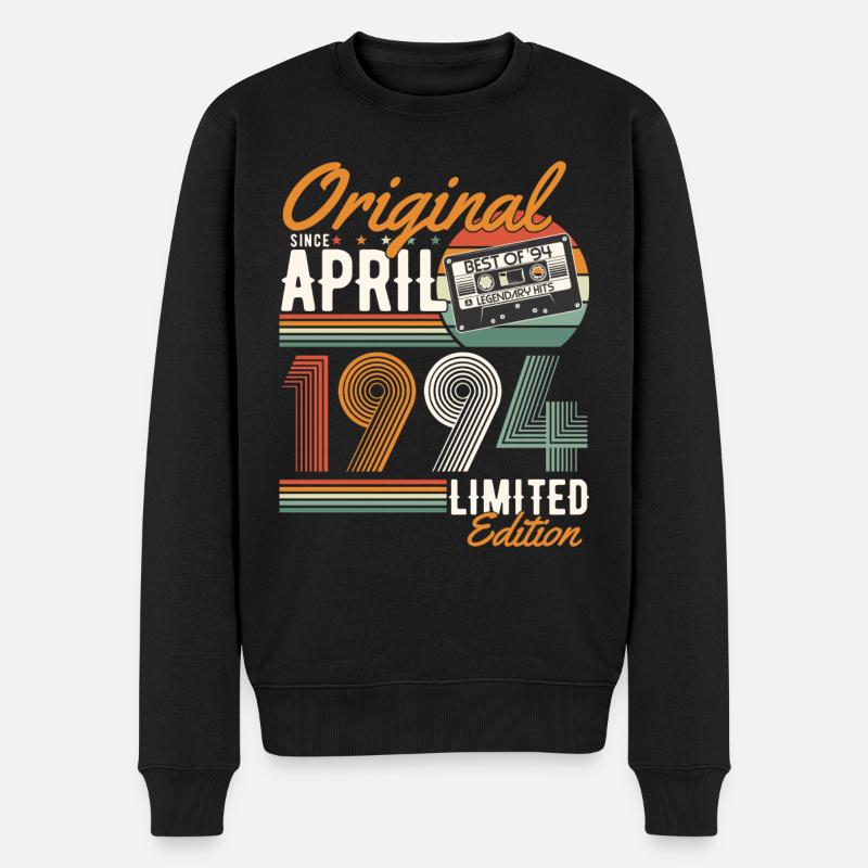 Original depuis avril 1994 - Pull Premium bio Homme - noir