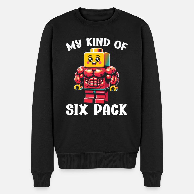 Expert Master Builder Bricks-bausteine - Männer Premium Bio Pullover - Schwarz