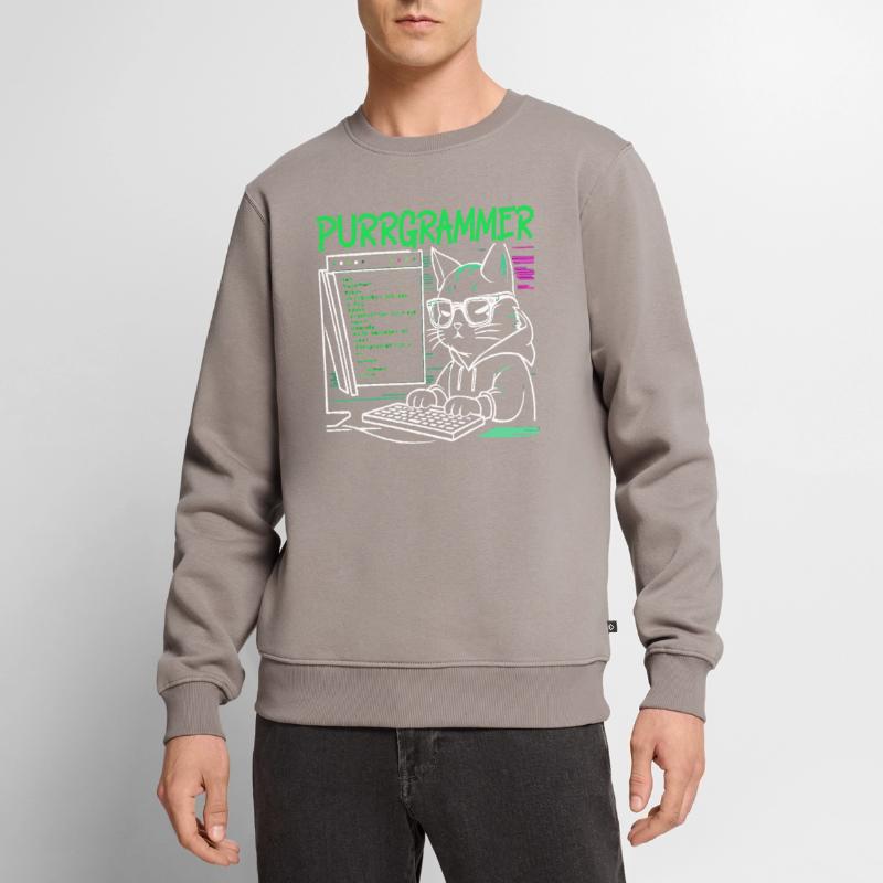 Lustiger Programmierer Programmierer Männer Premium Bio Pullover