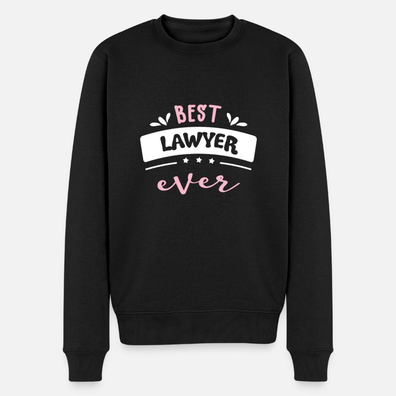 Meilleur avocat avocat cadeau - Pull Premium bio Homme - noir