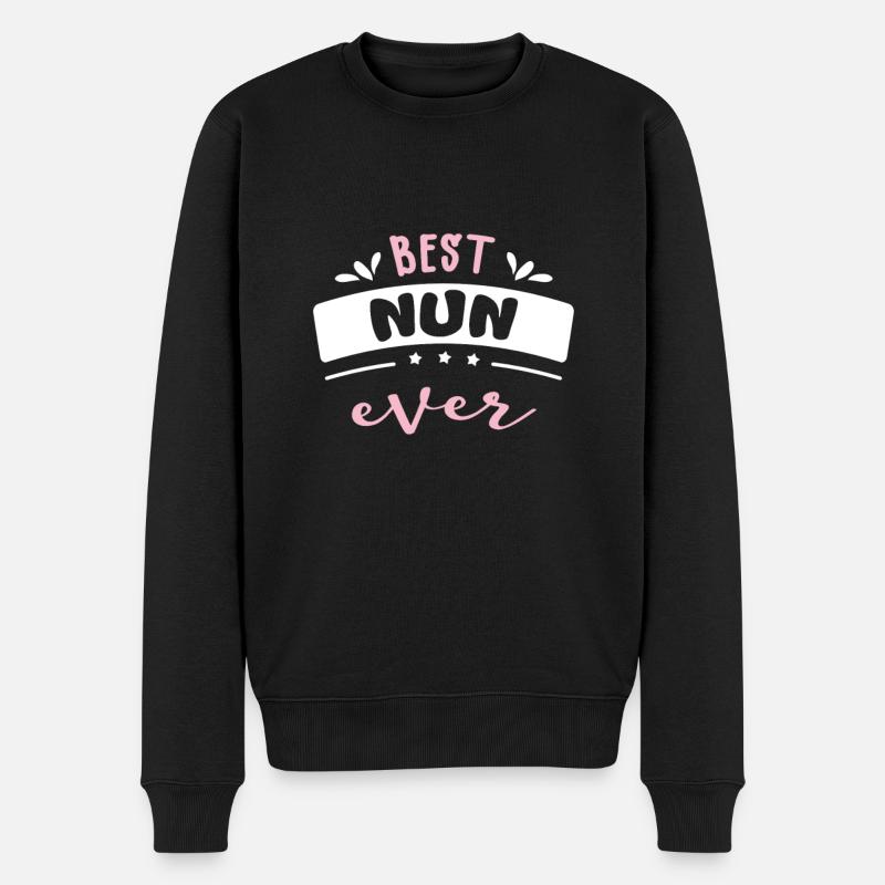 Meilleur cadeau de nonne - Pull Premium bio Homme - noir