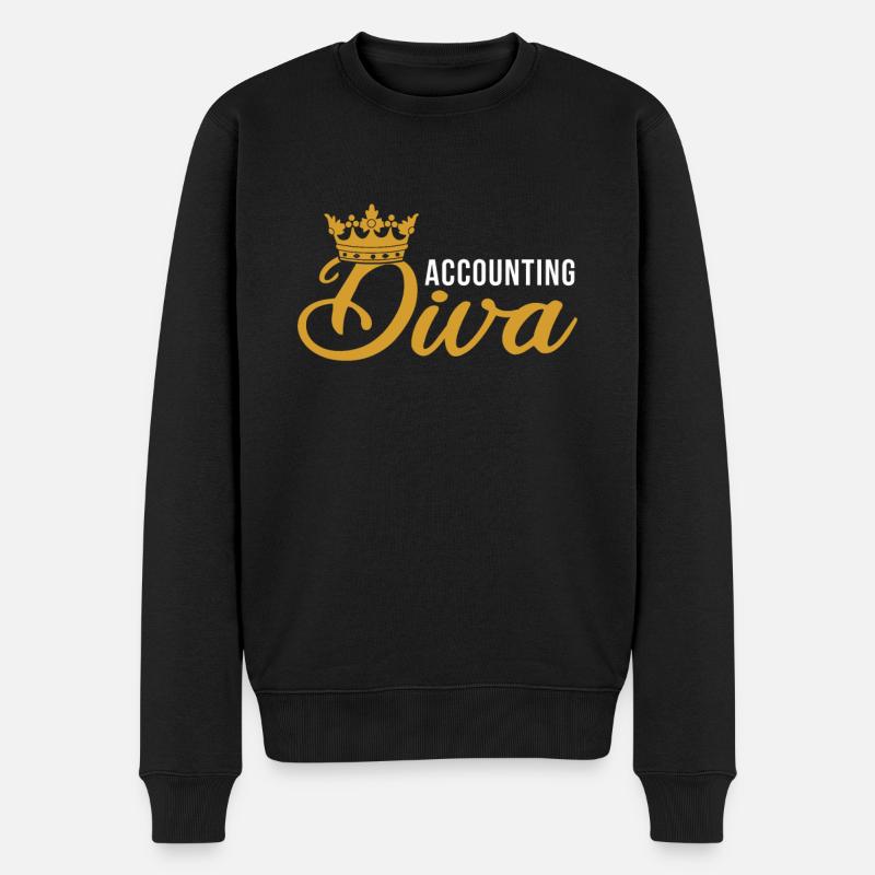 Drôles de comptables Dictons Impôts - Pull Premium bio Homme - noir