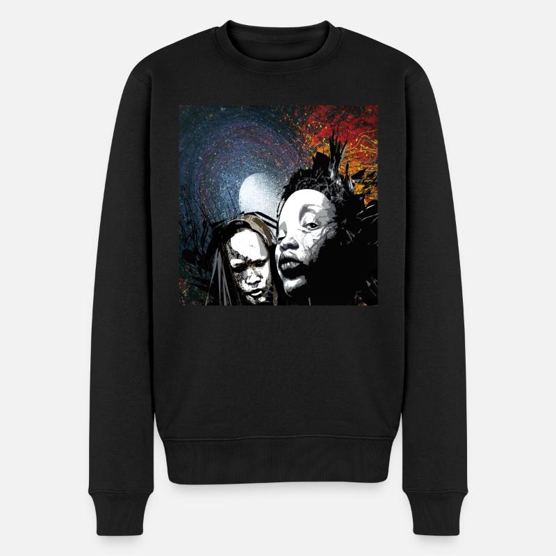 Fantômes - Pull Premium bio Homme - noir