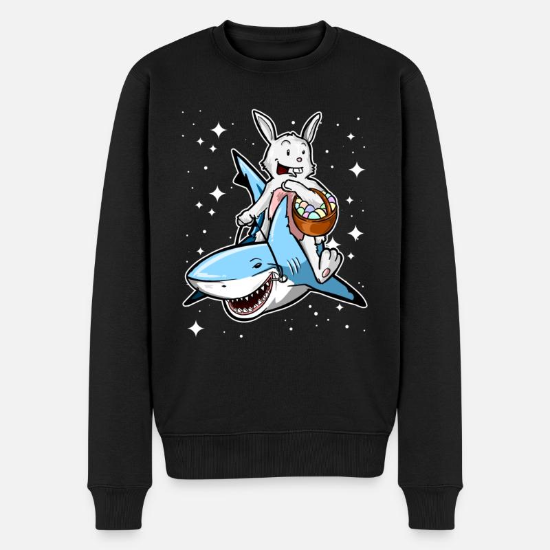 Galactic Easter! - Men's Premium Organic Jumper - black