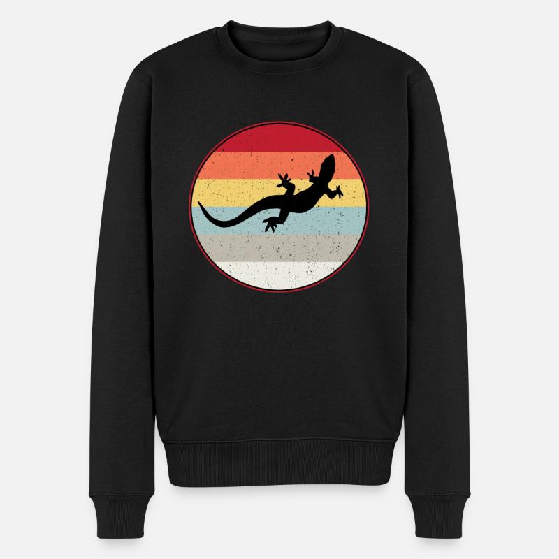 Lézard - Pull Premium bio Homme - noir