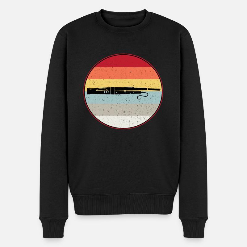 Fagott - Männer Premium Bio Pullover - Schwarz