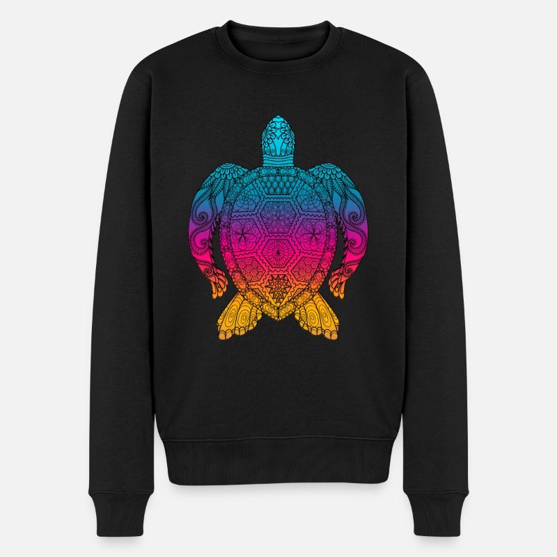 Tortue - Pull Premium bio Homme - noir