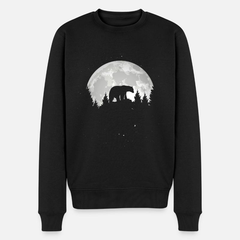 Ours - Pull Premium bio Homme - noir