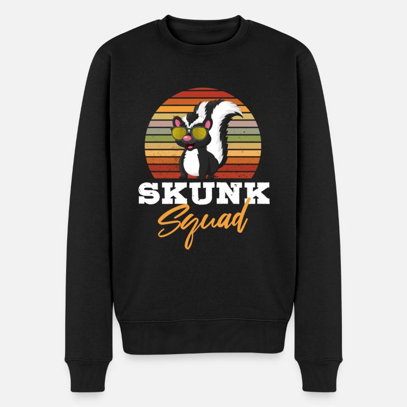 Putois Squad - Pull Premium bio Homme - noir