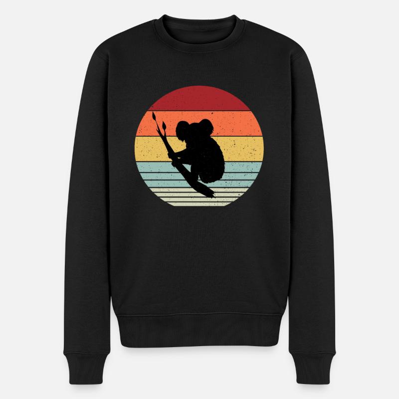 Koalabär - Pull Premium bio Homme - noir