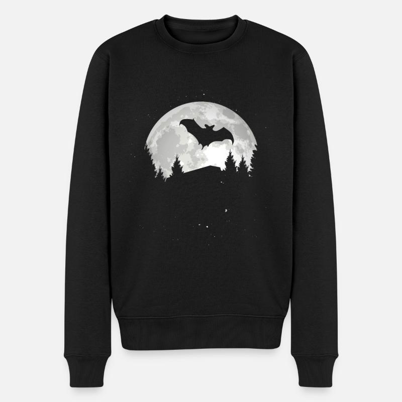 Chauve-souris - Pull Premium bio Homme - noir