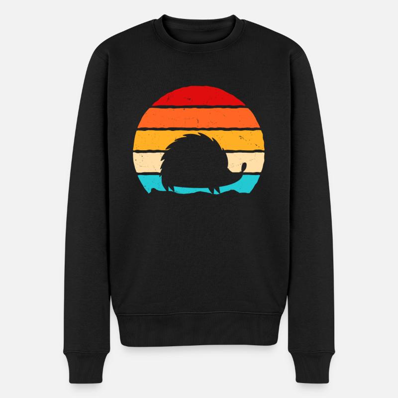 Hérisson - Pull Premium bio Homme - noir