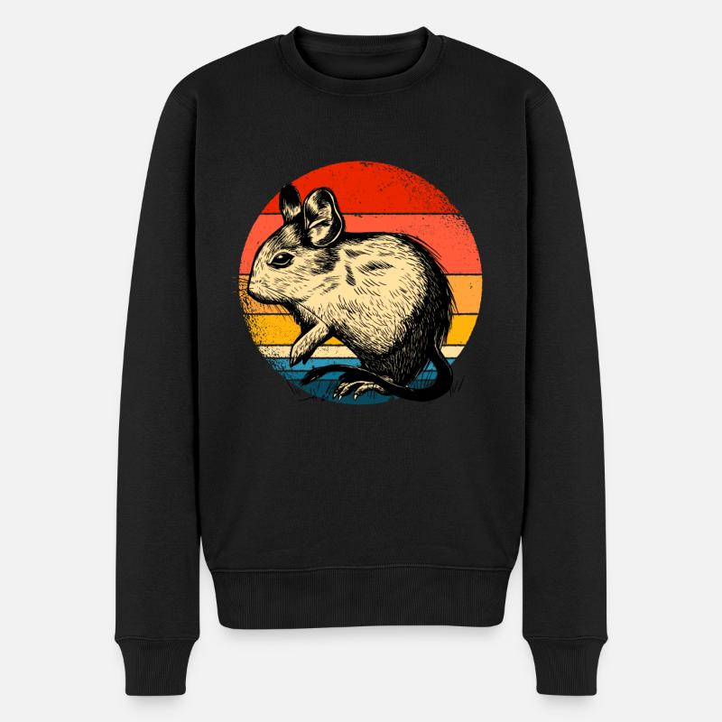 Degu - Pull Premium bio Homme - noir
