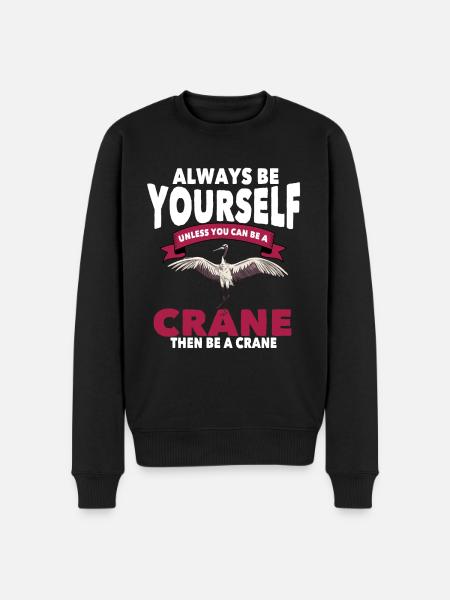 Grue - Pull Premium bio Homme - noir