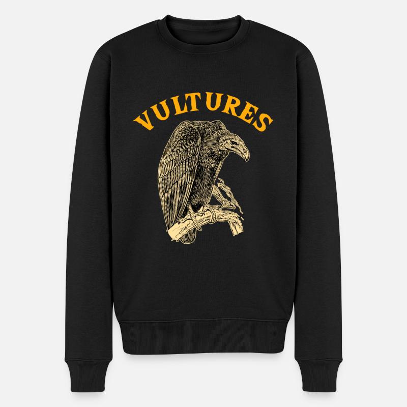 Vautours - Pull Premium bio Homme - noir