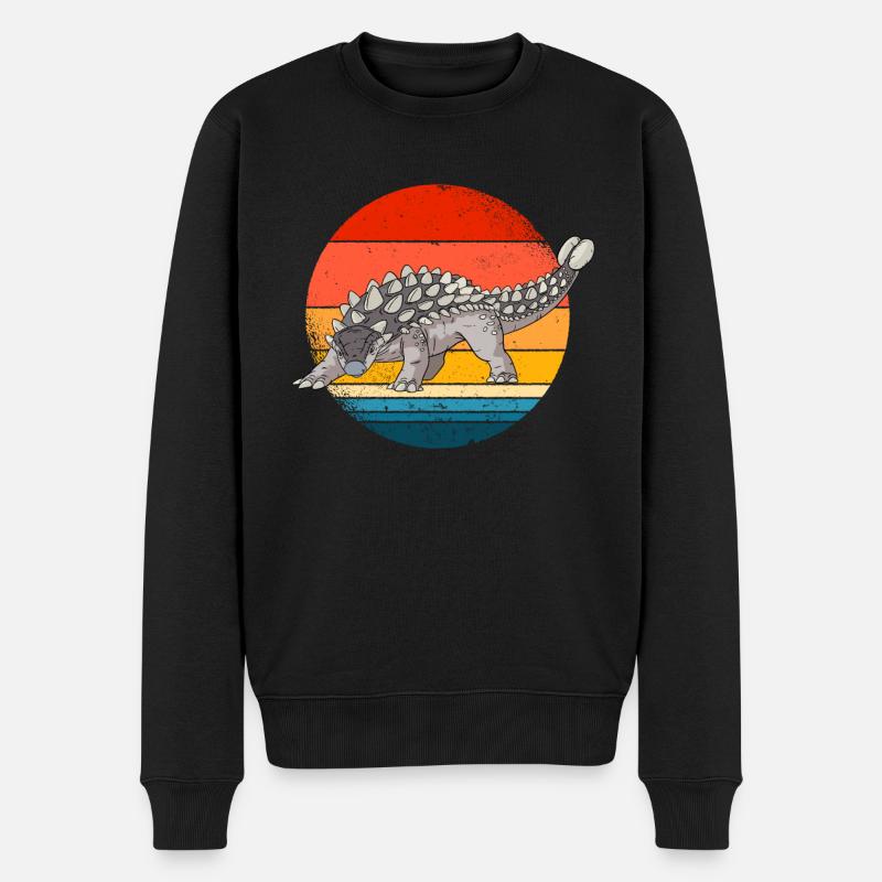 Ankylosaurus - Pull Premium bio Homme - noir