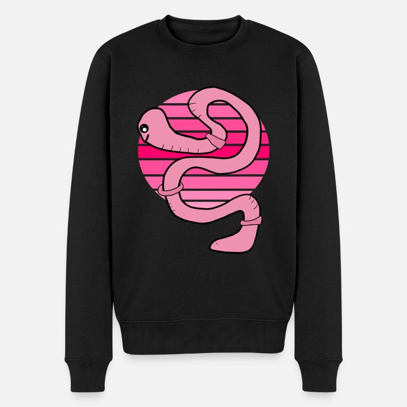 Ver coucher du soleil - Pull Premium bio Homme - noir