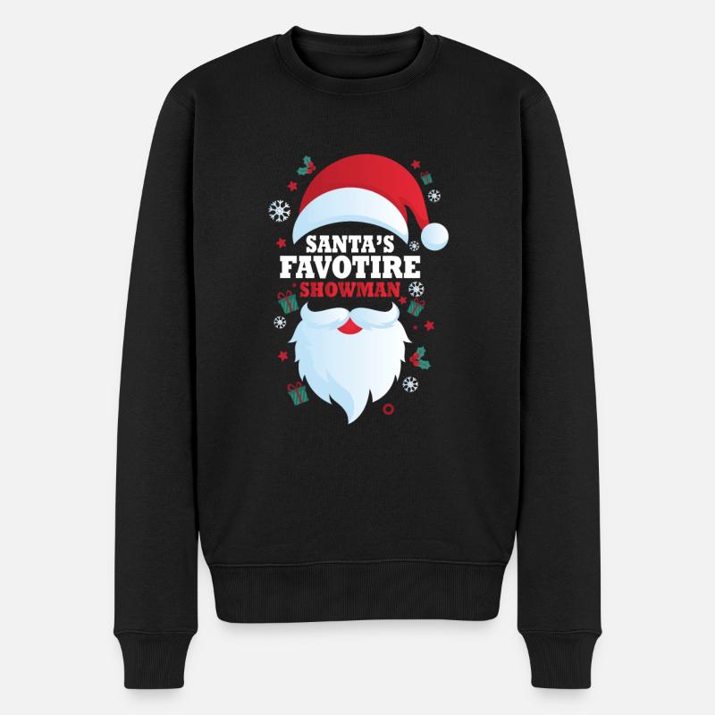 Noël forain cadeau - Pull Premium bio Homme - noir