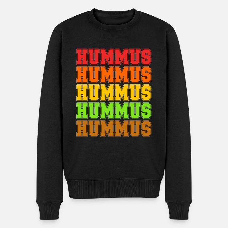 Houmous - Pull Premium bio Homme - noir