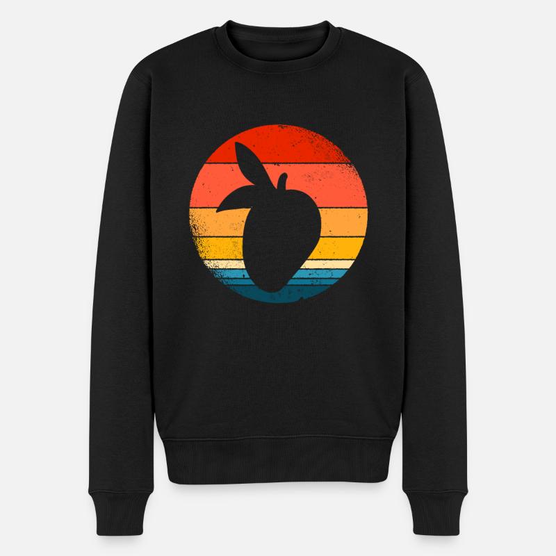Mango - Männer Premium Bio Pullover - Schwarz