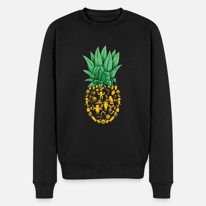 Ananas - Pull Premium bio Homme - noir