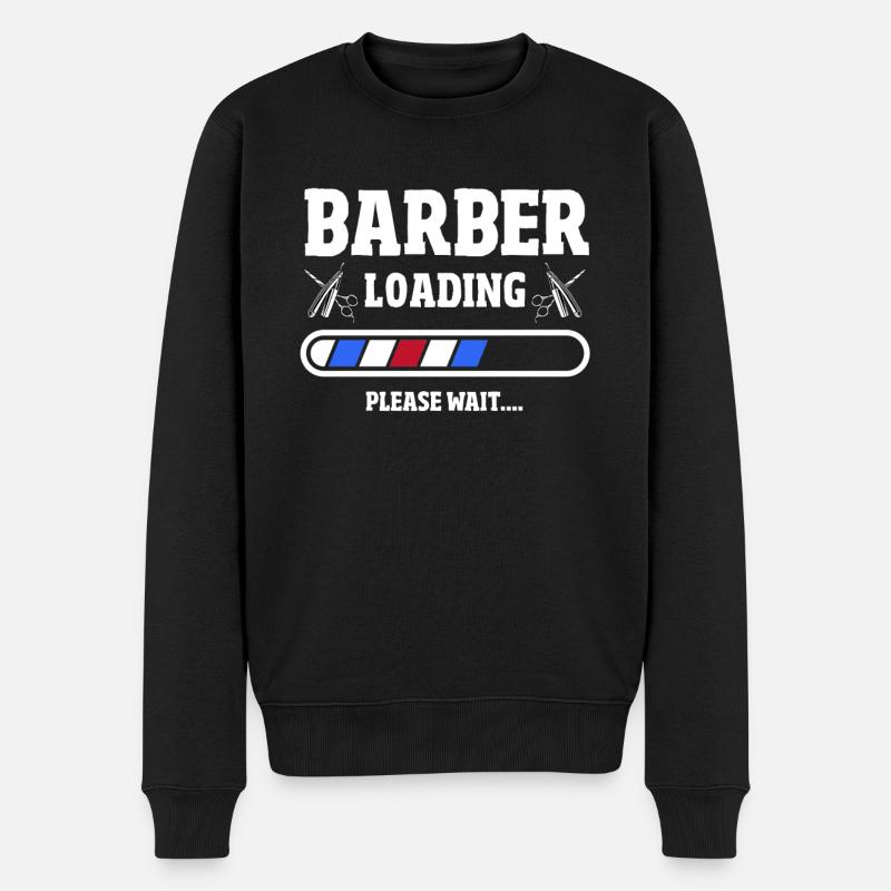Coiffeur En formation - Pull Premium bio Homme - noir