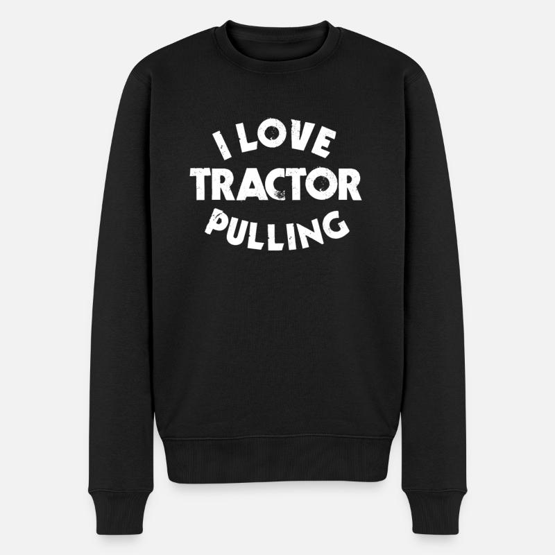 Tractor Pulling - Pull Premium bio Homme - noir