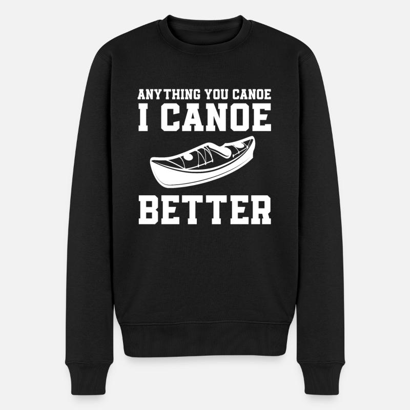 Cadeau canoë - Pull Premium bio Homme - noir