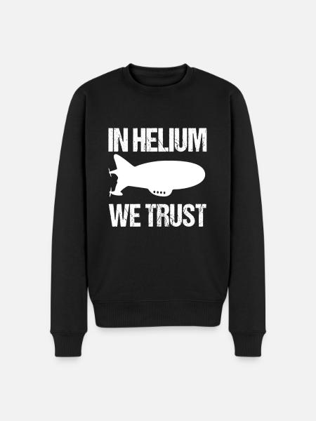 Zeppelin Helium Gift - Men's Premium Organic Jumper - black
